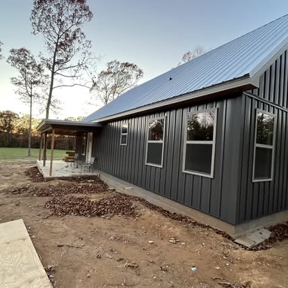 Charcoal Board & Batten Ranch